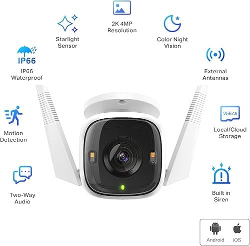 Tapo C320WS Outdoor Security Wi-Fi Camera - Image 5