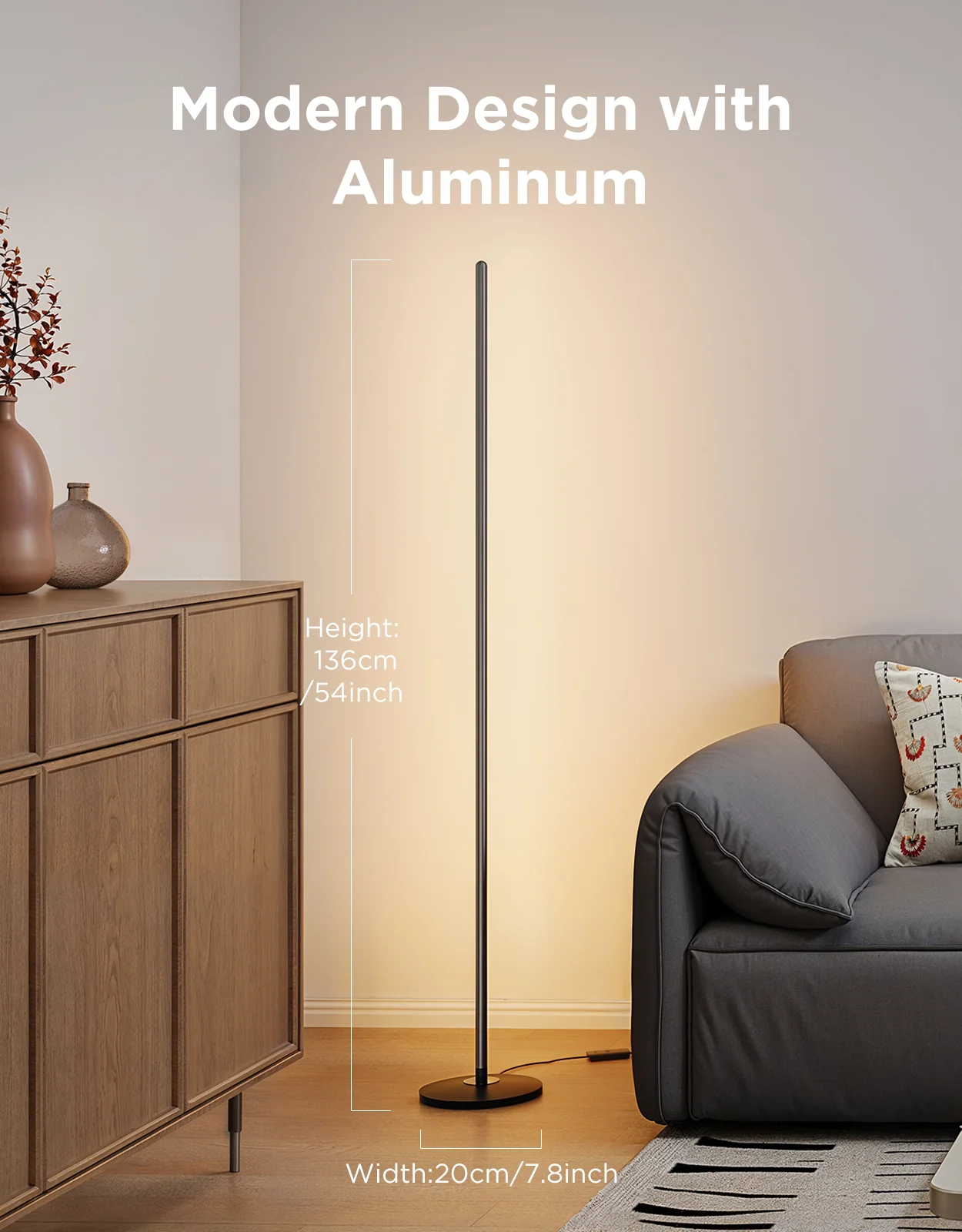Govee RGBICW Smart Floor Lamp Basic - Image 2