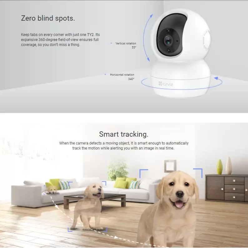 EZVIZ Indoor Camera PTZ - Image 5