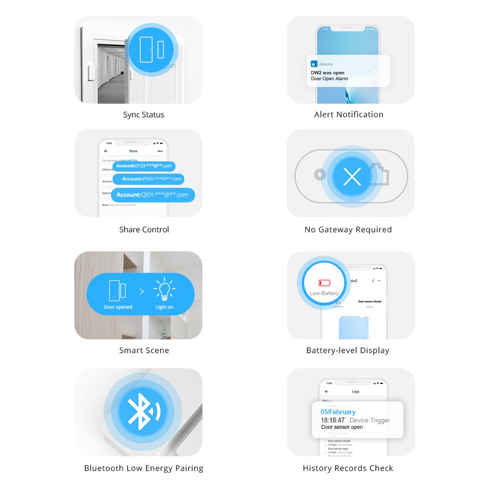 SONOFF DW2-Wi-Fi – Wireless Door/Window Sensor - Image 11