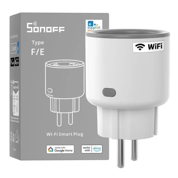 Sonoff S60TPF - WiFi smart socket with energy metering